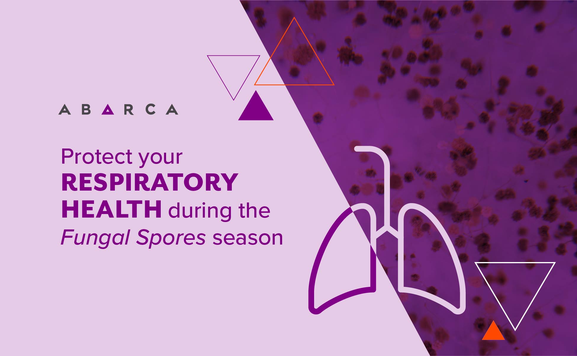 Abarca Health: Protect your respiratory health during the fungal spores season